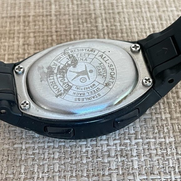 Armitron Women Wrist Watch Digital Sport Black Rubber Band Multi function Watch - Picture 10 of 11